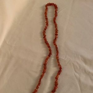 Coral string of beads
